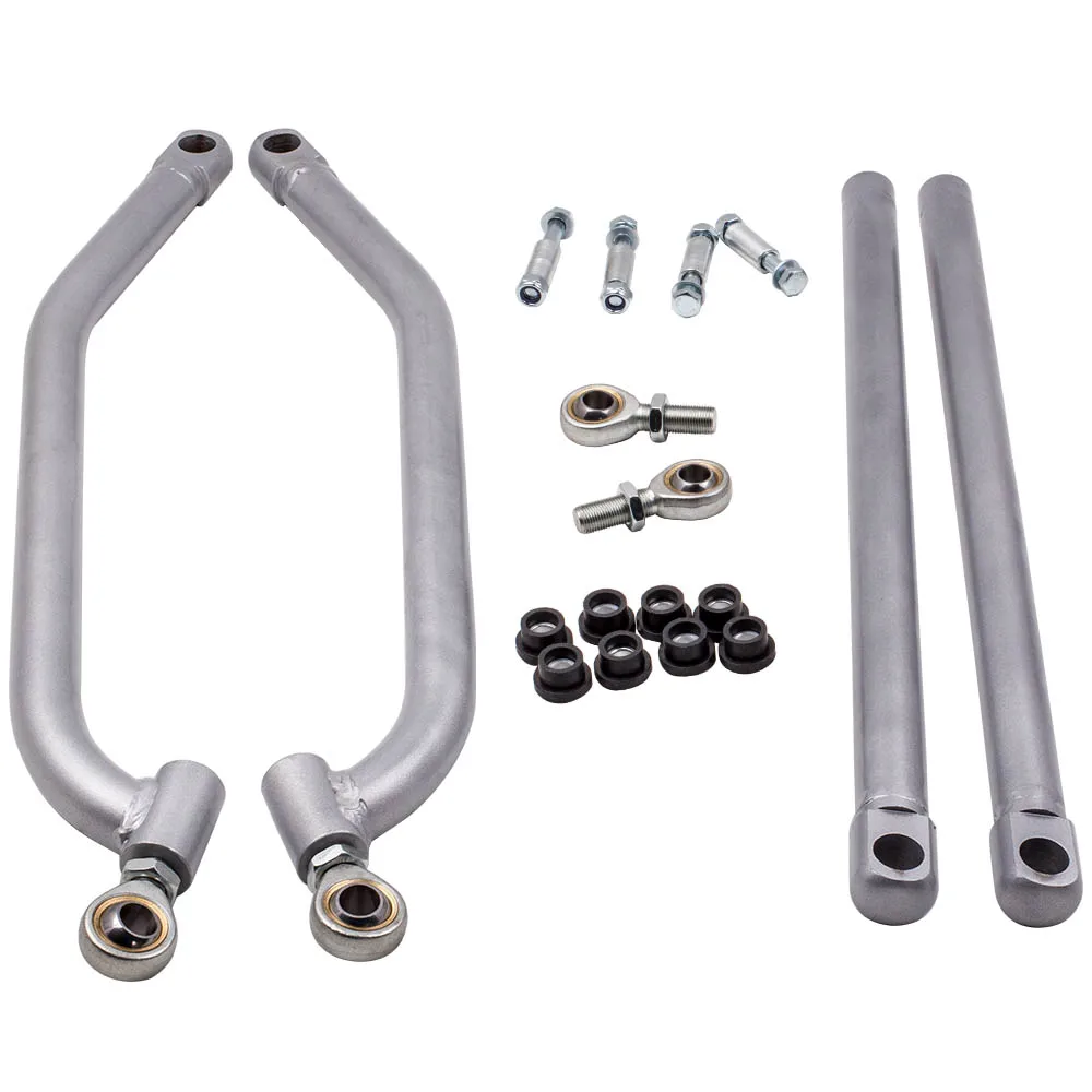 Upper lower Max Clearance Radius Bar rod Kit For Polaris RZR Razor 1000 2014-17 w/ Bushing