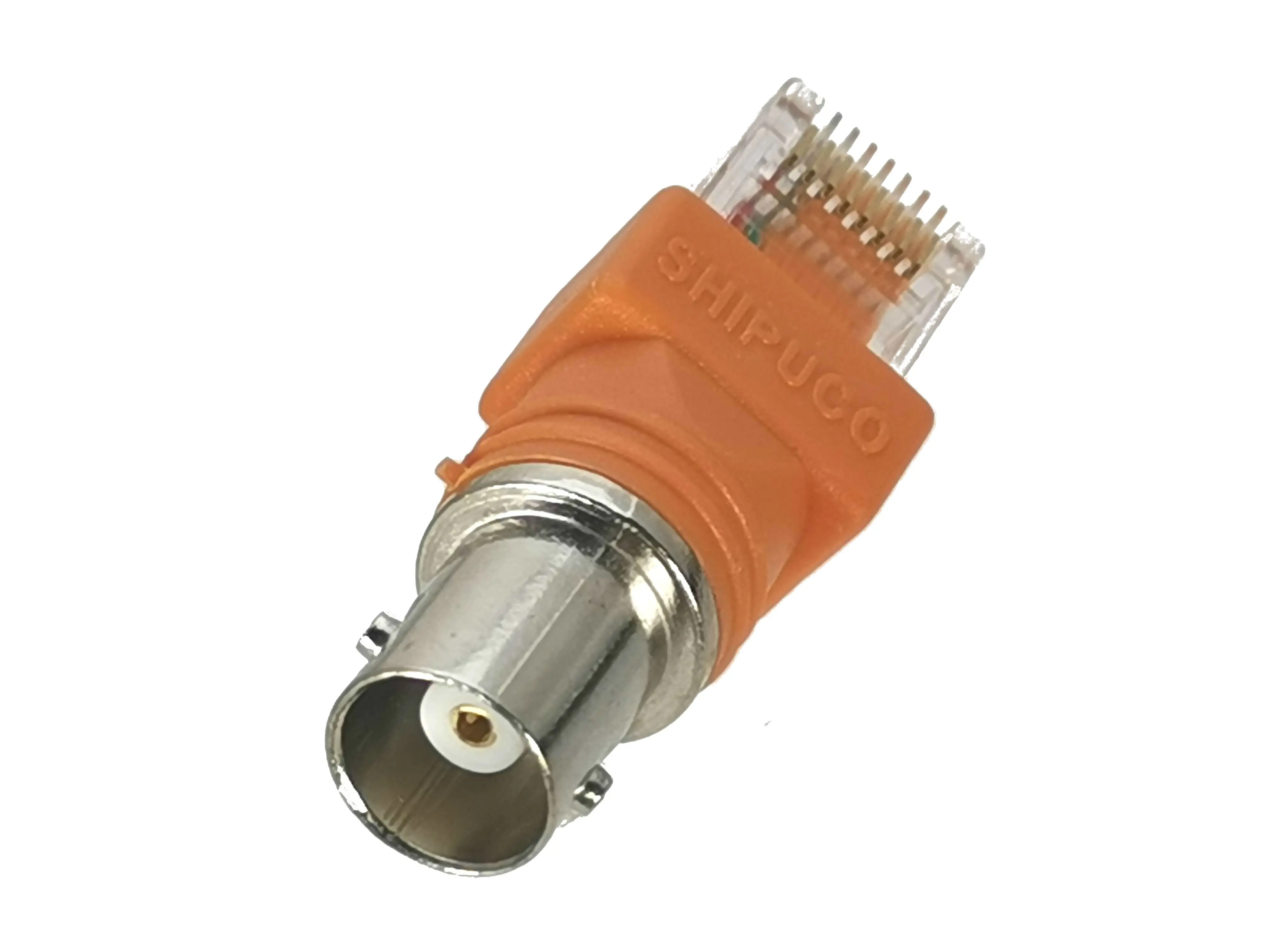 1Pcs Connector BNC Female jack to RJ45 Male plug RF Adapter Coaxial High Quanlity