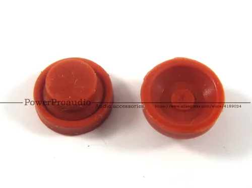 Imagen 2 del producto Tapa de interruptor de alimentación de goma de micrófono inalámbrico, botón para Sennheiser EW100G2 EW135G2/300G2 545G2, 5 unids/lote