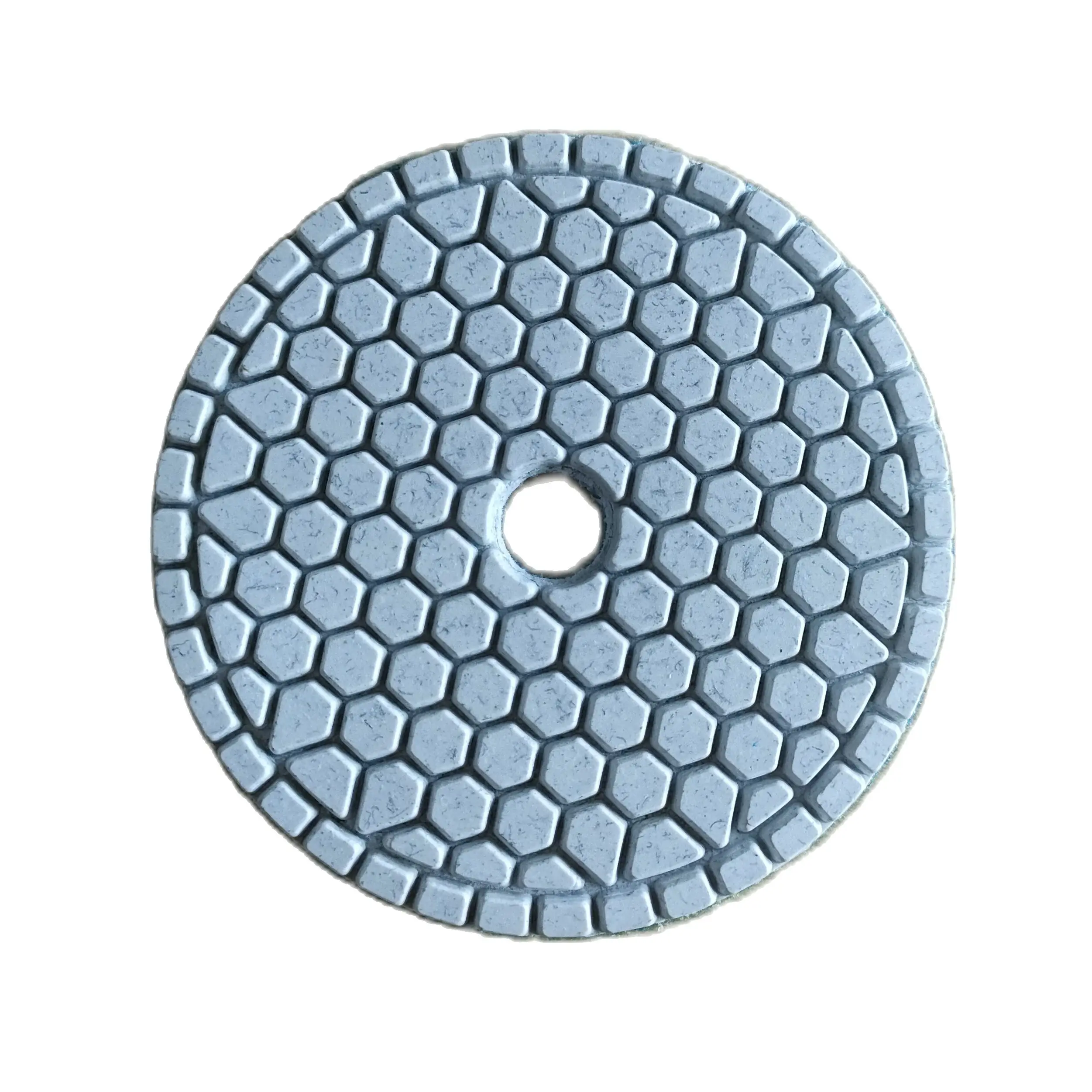 4Inch Hexagon Diamond Hand Polishing Pads  Wet Diamond Polishing Pad