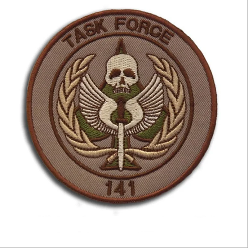 Task Force 141-Embroidered Army Armband, Fan Military Combat, Tactical Hats Bags and Clothes Patch