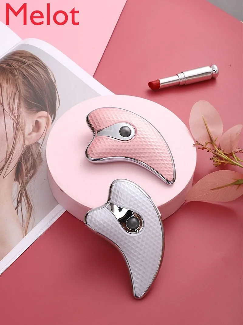 Electric Facial Massager Lifting and Tightening Facial Scraping Beauty Instrument Removing Magic Lines Artifact Bathroom