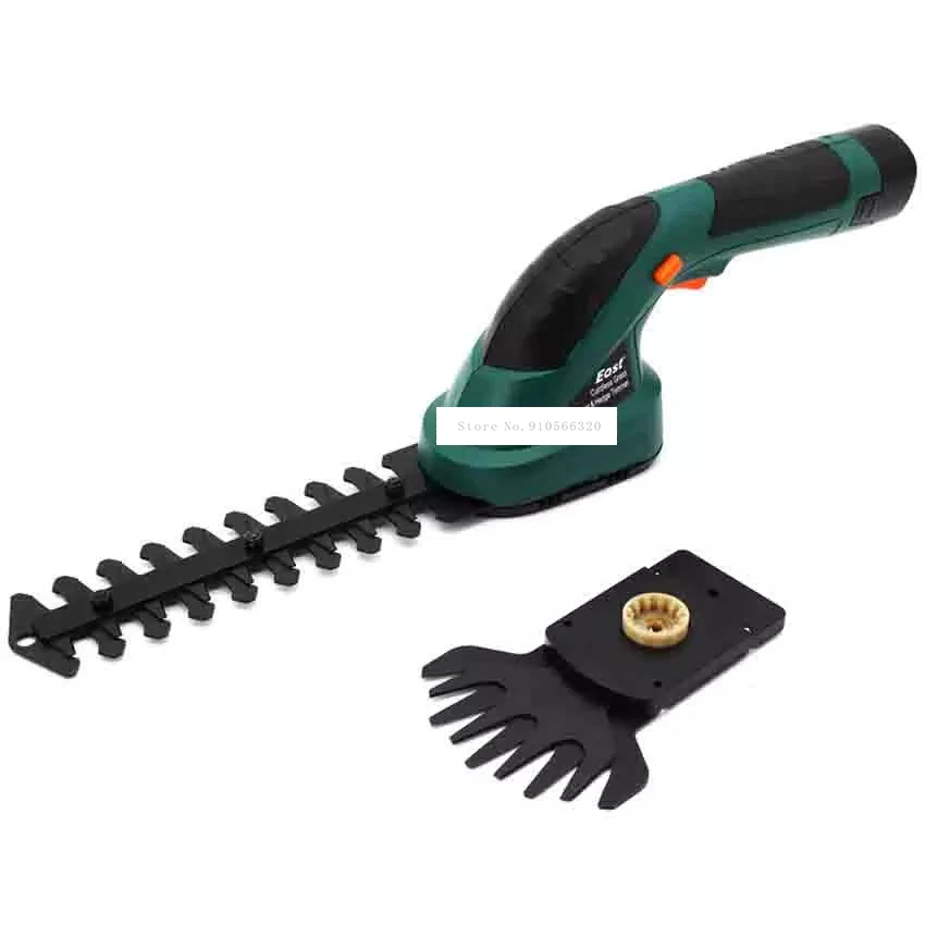 Máquina de poda/cortador de grama elétrica, multifunção, recarregável, et1502, 1000/min, 7.2v, 3-5 horas