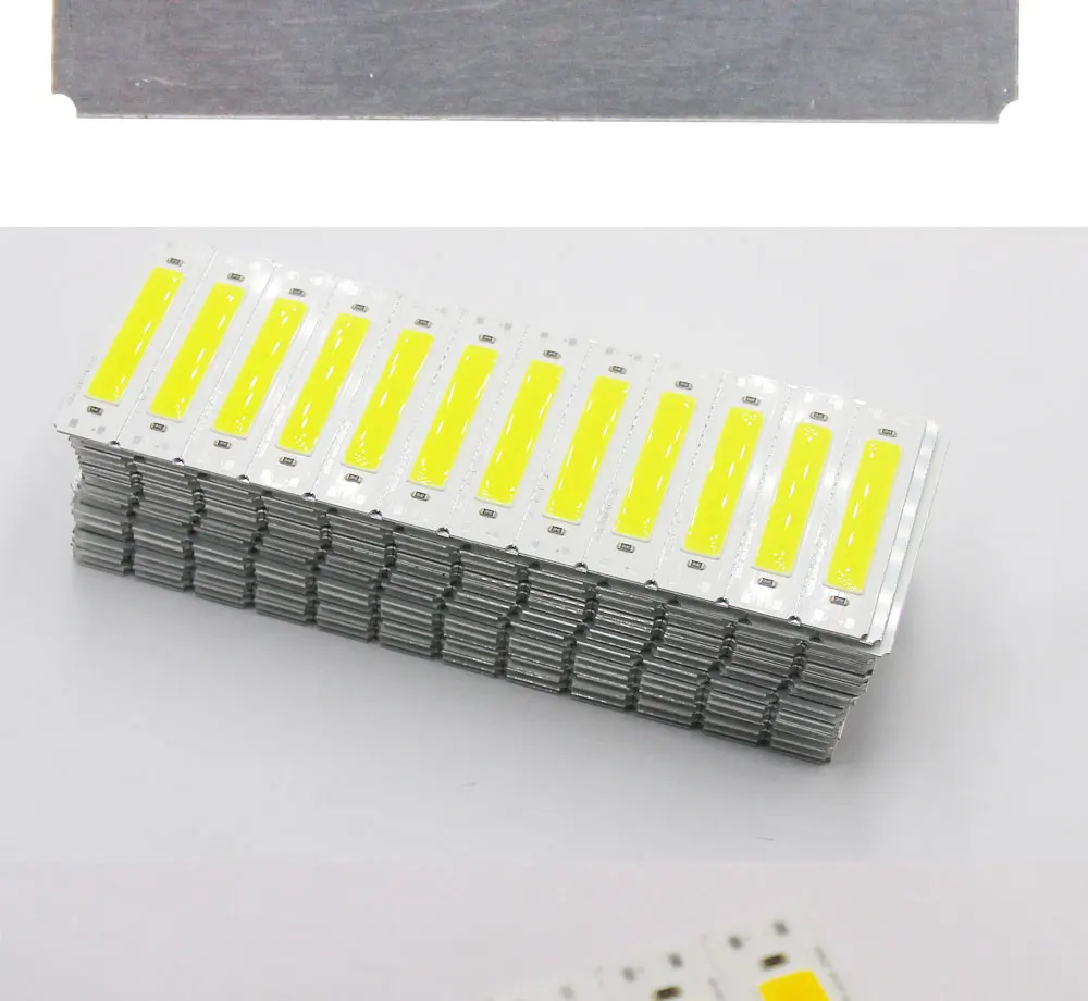 SUMBULBS DC 5V 2W LED COB Streifenlichtquelle 60x15mm Warmweiß Kaltweiß 3000K 6500K für DIY USB-Leuchten – Detail 6