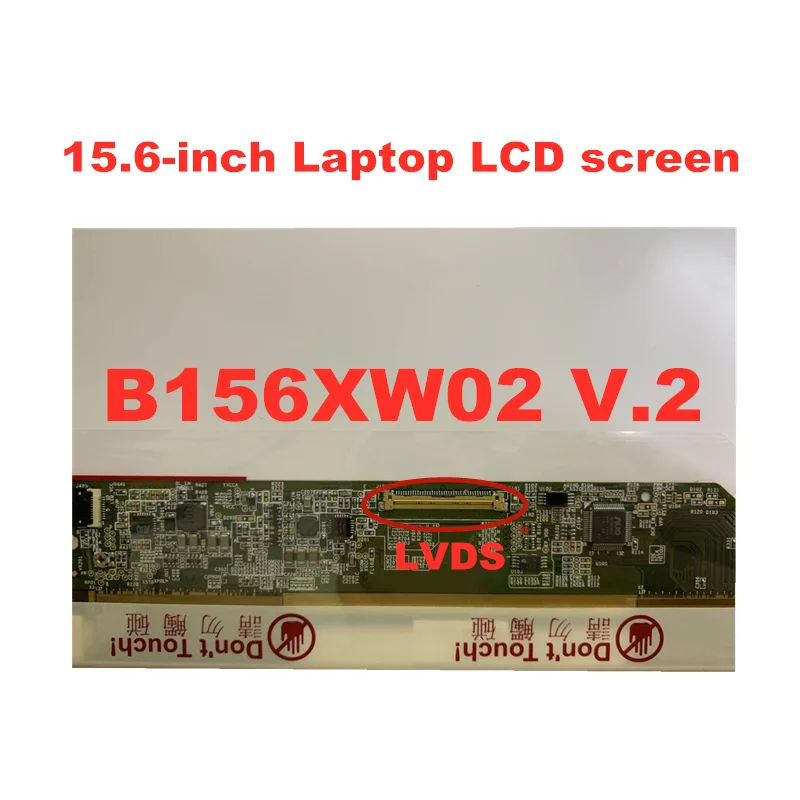 Imagem -02 - Tela de Led para Laptop 15.6 Polegadas B156xw02 V.2 V.6