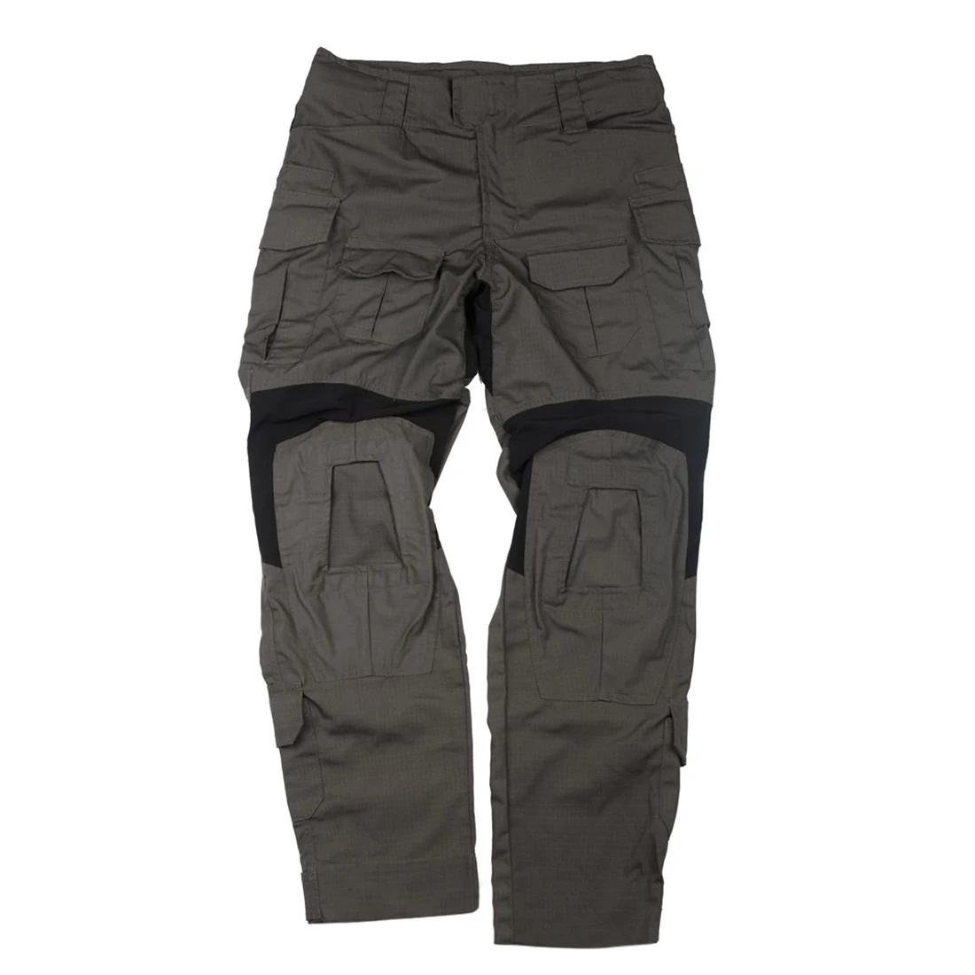 BACRAFT-Pantalones tácticos multifunción G3 para hombre, pantalón de combate para exteriores, color verde humo + negro XXL