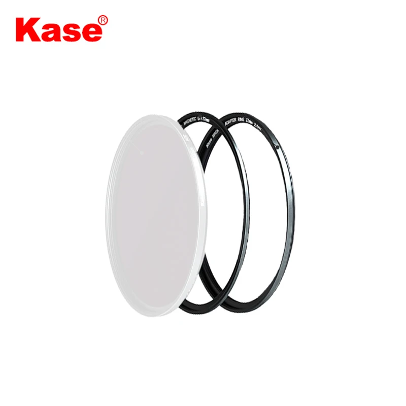 Kase Male Thread Magnetic Ring + Female Thread Magnetic Ring kit, the Thread Filter is Upgraded to a Magnetic Filter