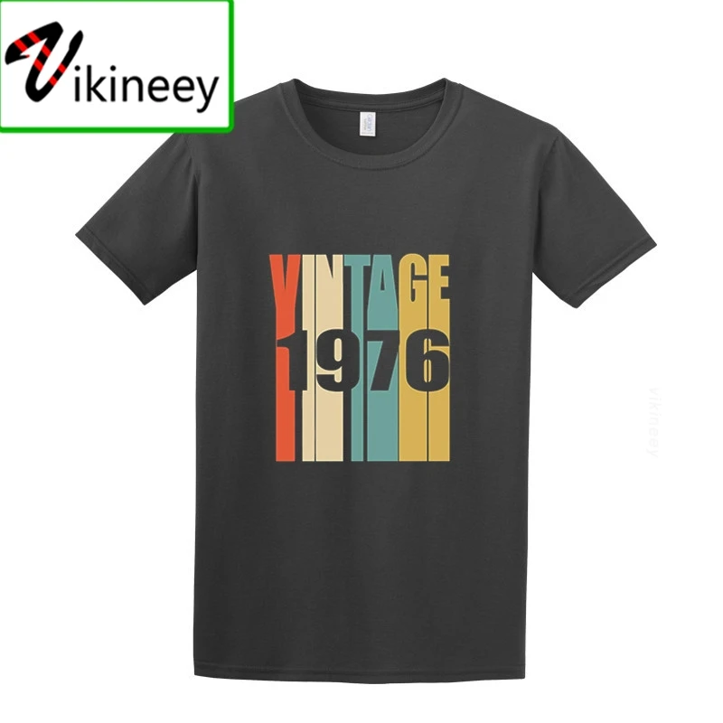 OLDX FACT Tシャツ　XXL Vintage 1976 T Shirts Men 2020 summer Aged to perfection T-Shirt