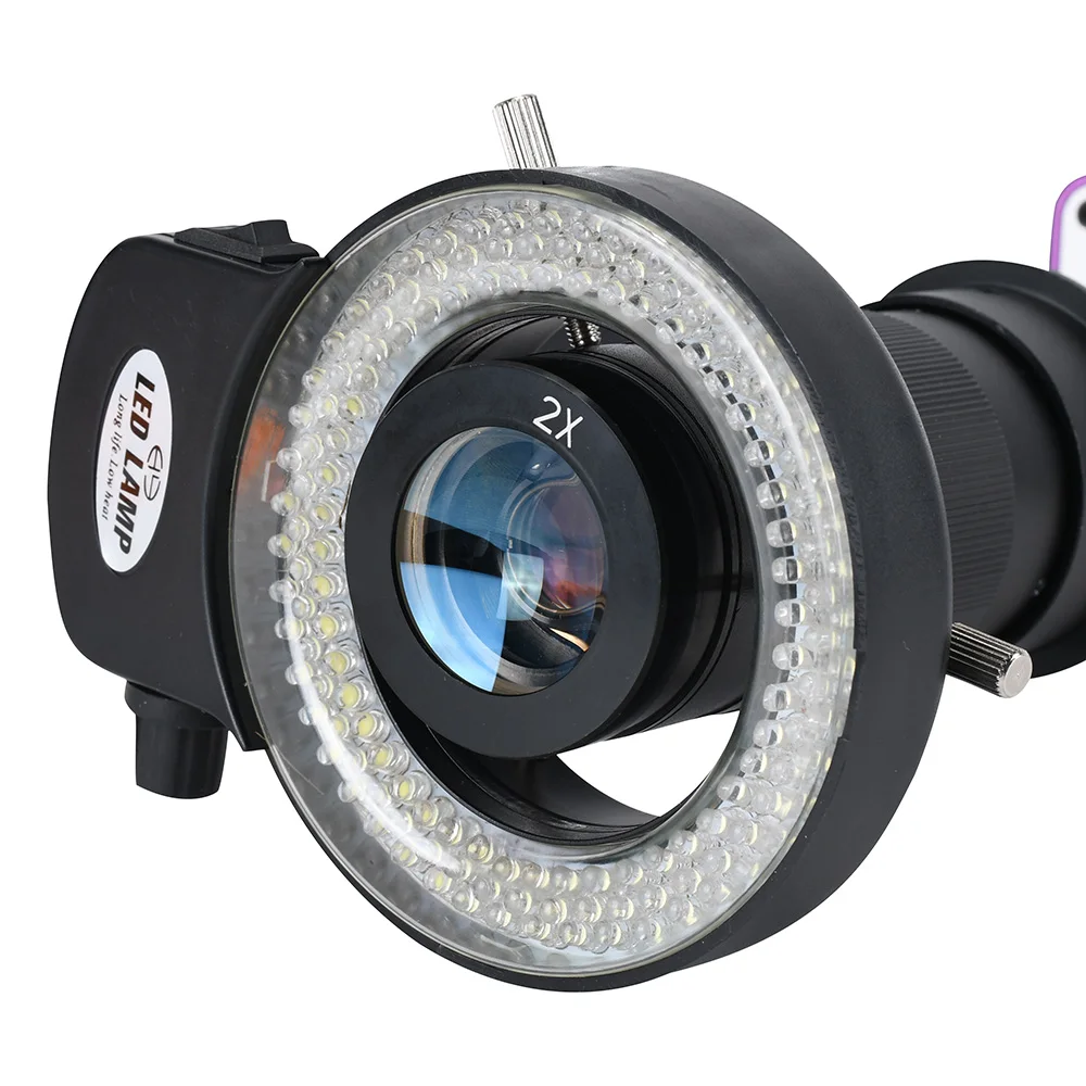 51MP 1080P FHD microscopio digitale 180X c-mount Lens HDMI USB microscopio elettronico industriale fotocamera per saldatura riparazione telefono