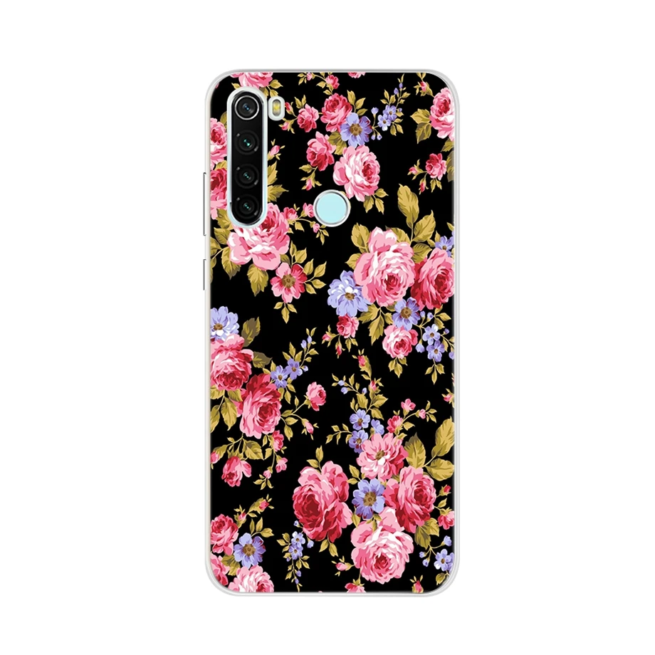 Case on For Xiaomi Redmi note 8 pro 8T Soft Painting Silicone TPU Phone back cover Xiomi redmi note8 note 8pro note8t 8 t Case