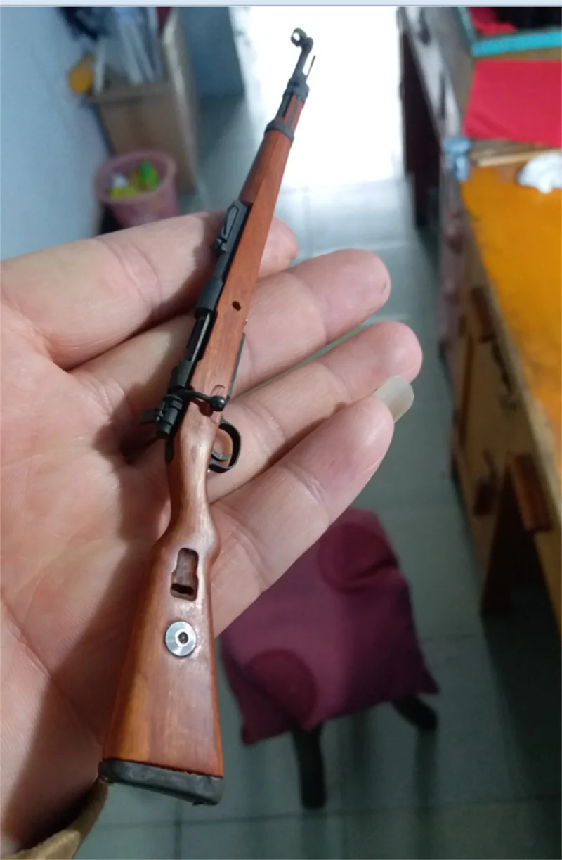 New Arrival 1/6 seria ii wojny światowej niemiecka broń wojskowa żołnierz 98K karabin metalowy materiał z drewna nie może być wystrzelony Model do figur akcji