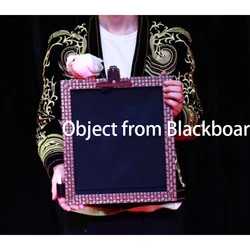 Object from Blackboard Magic Tricks Stage Close Up Magia Mentalism Illusion Gimmick Props Dove Vanishing From Board Magie