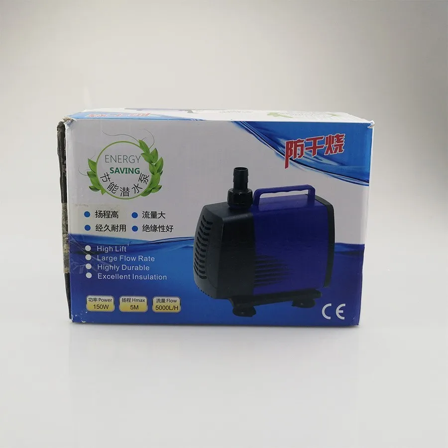 Tensione sommergibile 150-220 v di flusso 5000L/H di potere 240 W Hmax 5M della pompa per incidere per l'attrezzatura meccanica della fontana del carro armato