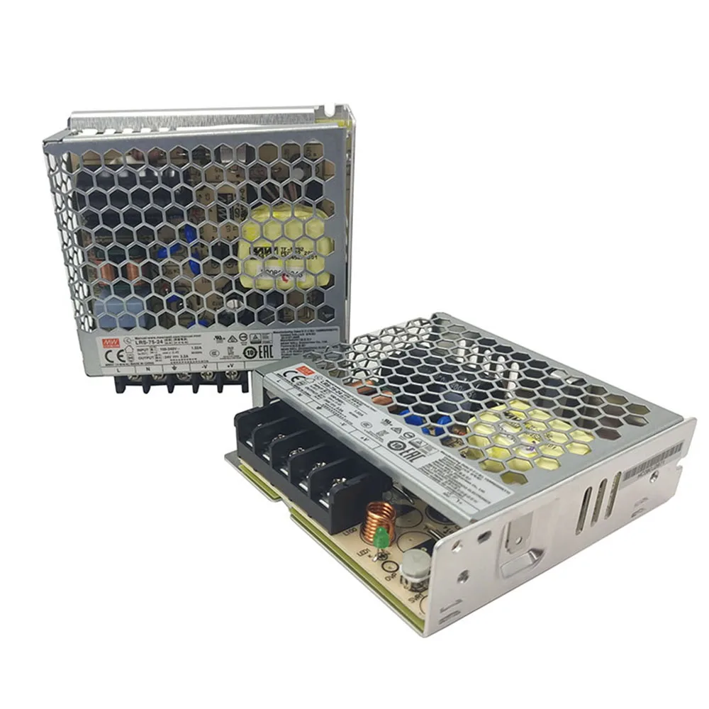 MEANWELL LRS-75-24 5V12V15V36V48V1.6/2.1/3.2A 5/6/ 14A DC LED indicatore luminoso Monitor NES 75Wsingle uscita commutazione alimentazione SuppIy