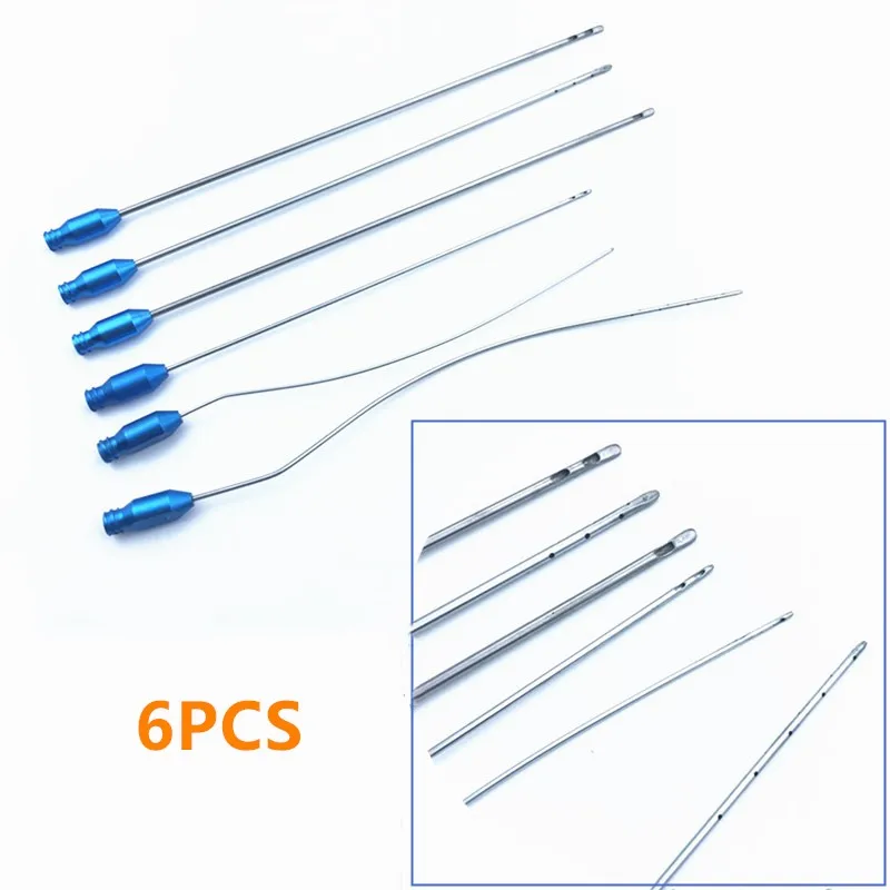 

Liposuction Cannula set Fat Aspiration Needles Water Injector Infiltration Cannulas Liposuction Tools