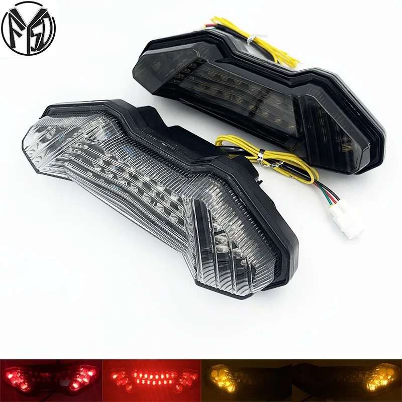 LED Tail Light Turn Signal For YAMAHA MT-09 FZ-09 14-16, FJ-09 MT09 Tracer 900/GT MT10 FZ10 15-20 Motorcycle Integrated Lamp