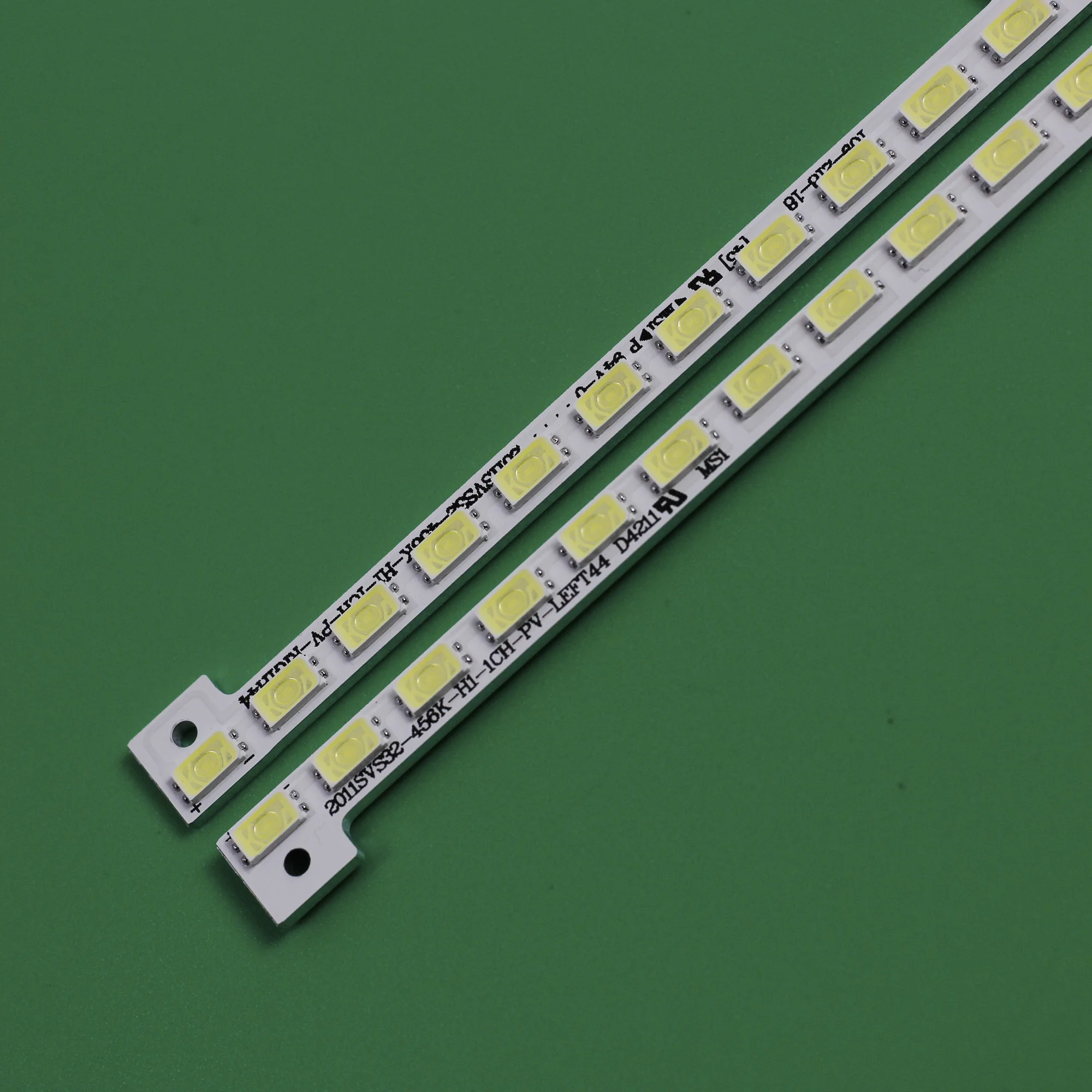 2PCS LED Backlight Strips For Samsung UE32D6100SW 2011SVS32_456K_H1_1CH_PV_LEFT44 UA32D5000PR UA32D5000PT LTJ320HN01 UA32D4003B