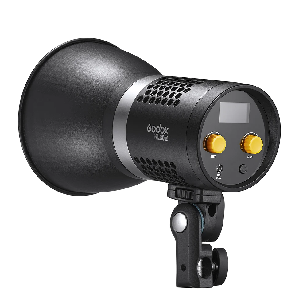 Godox ML30 ML30-K2 ML30Bi ML30Bi-K2 ثنائي اللون 2800-6500K المحمولة في الهواء الطلق LED فيديو ضوء مستمر FX تأثيرات الإضاءة عدة
