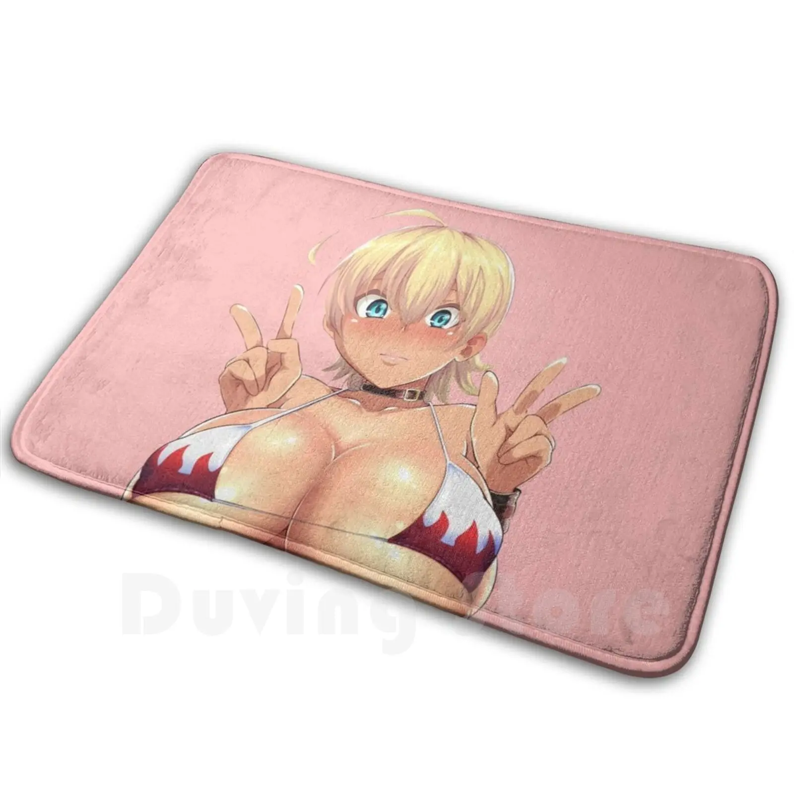 ¡Guerras de la comida! Ikumi Waifu alfombra cojín suave antideslizante Chibi Anime Manga Waifu Nakiri Erina Tadokoro Megumi Yukihira