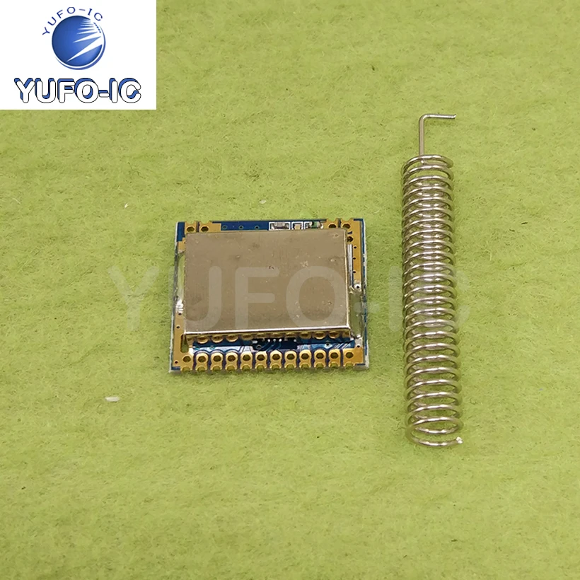 3pcs Ultra-Small Si4463 Wireless Module 2000 M Long-Distance Wireless Module Through The Wall King With Spring-Loaded Antenna