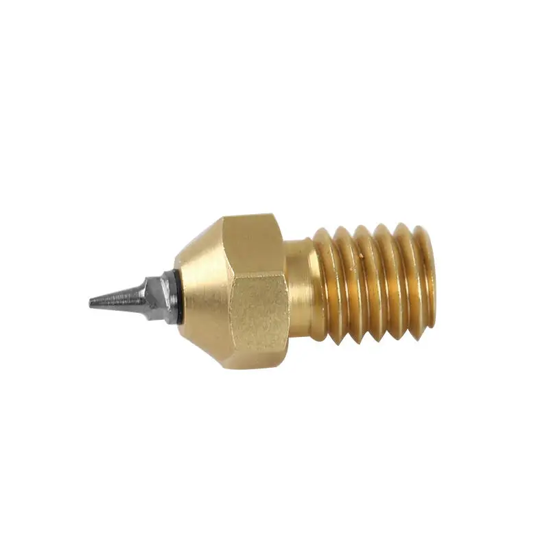 E3D V6 1.75mm 0.2 0.3 0.5 0.4MM Airbrush Nozzle + Adapter upgrade for Ultimaker 2 Lulzbot MK8 Hotend 3D Printer parts