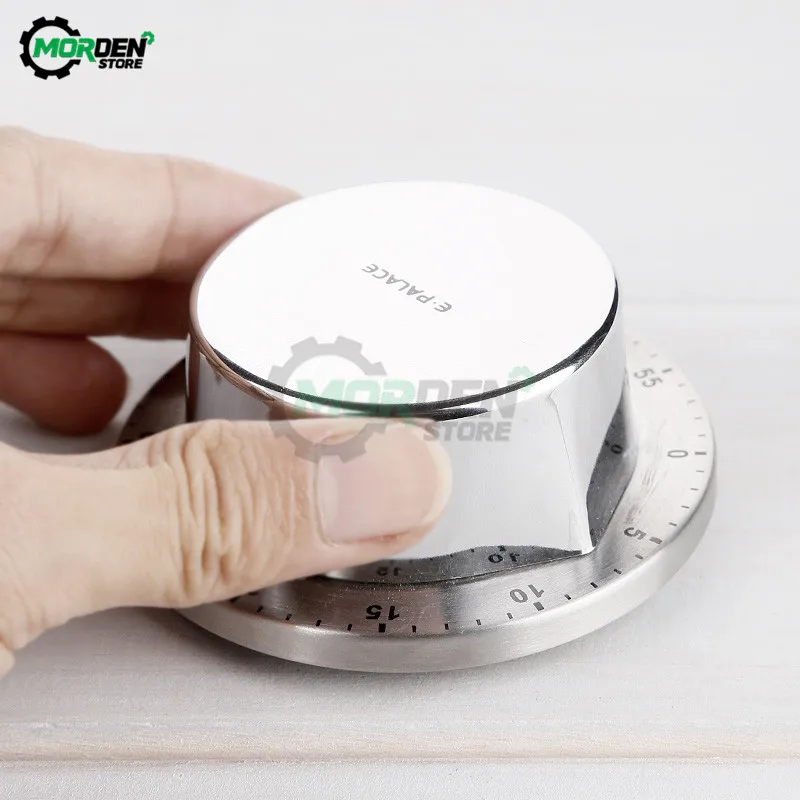 Kitchen Timer Chef Cooking Timer Clock With Load Alarm Mechanical Magnetic Backing 60 Minute Countdown Reminder Dropship