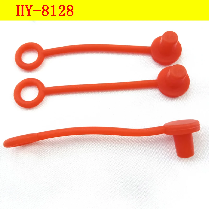 Anti loss silicone plug 7mm rubber plug ring dust seal plug red silicone seal cover high temperature silicone stopper gasket