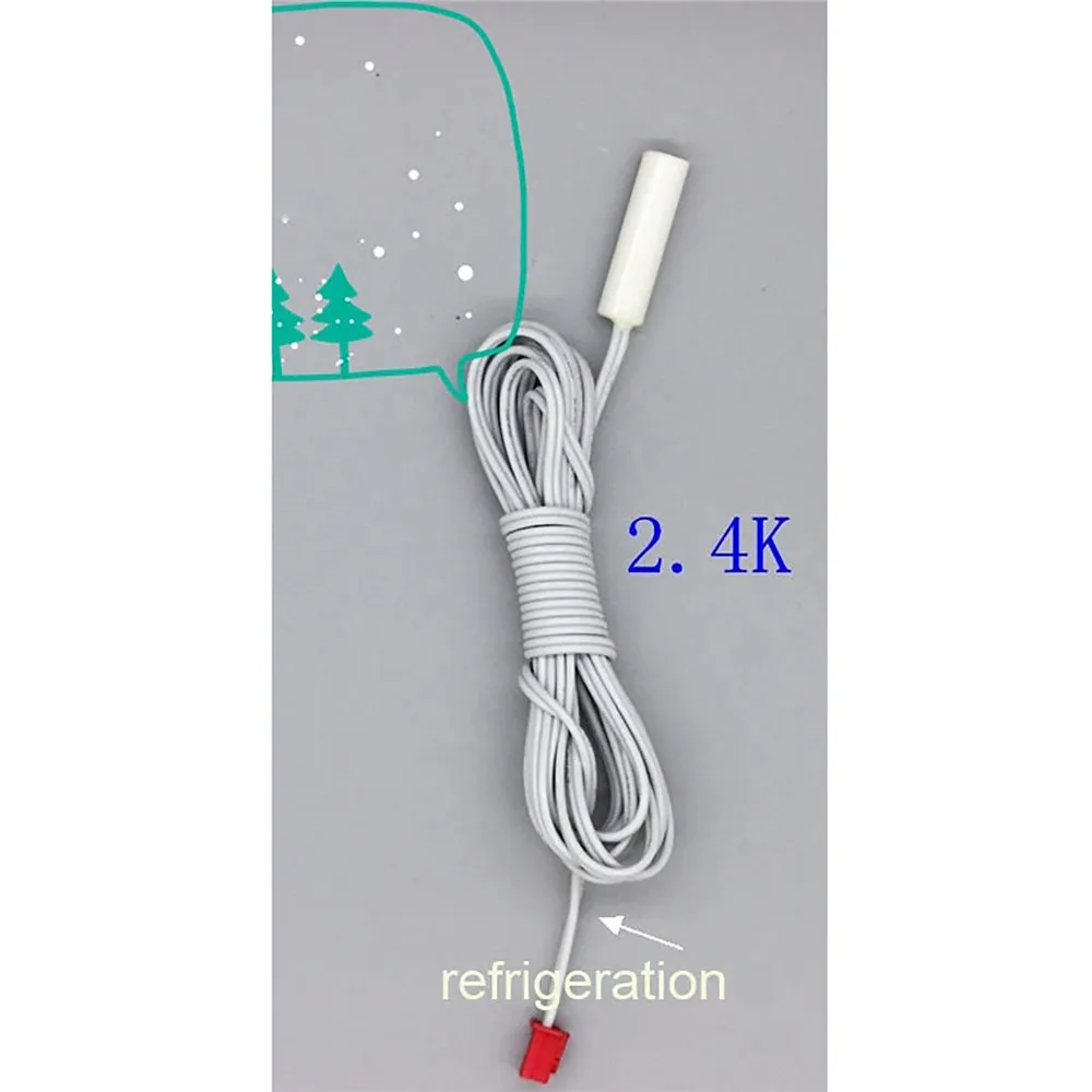 Capteur de sonde de température congelée pour réfrigérateur, armoire de commande, vitrine, garde au frais, 2.4K