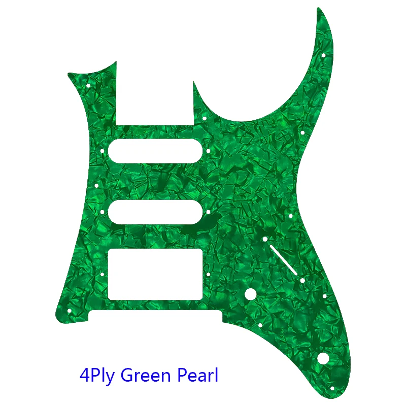 Pleroo Custom Guitar Parts - For MIJ Ibanez RG 350 DX Guitar Pickguard SSH Humbucker Pickup Scratch Plate Multiple Colour