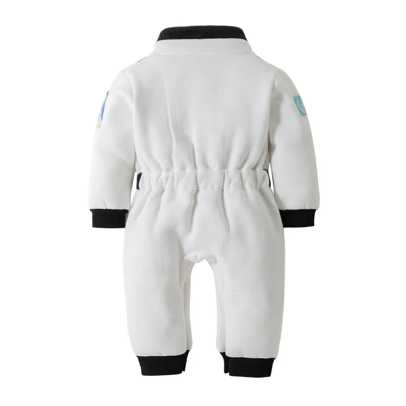 Halloween Christmas Astronaut Costume Space Suit Rompers for Baby Boys Toddler Infant Birthday Party Cosplay Costumes