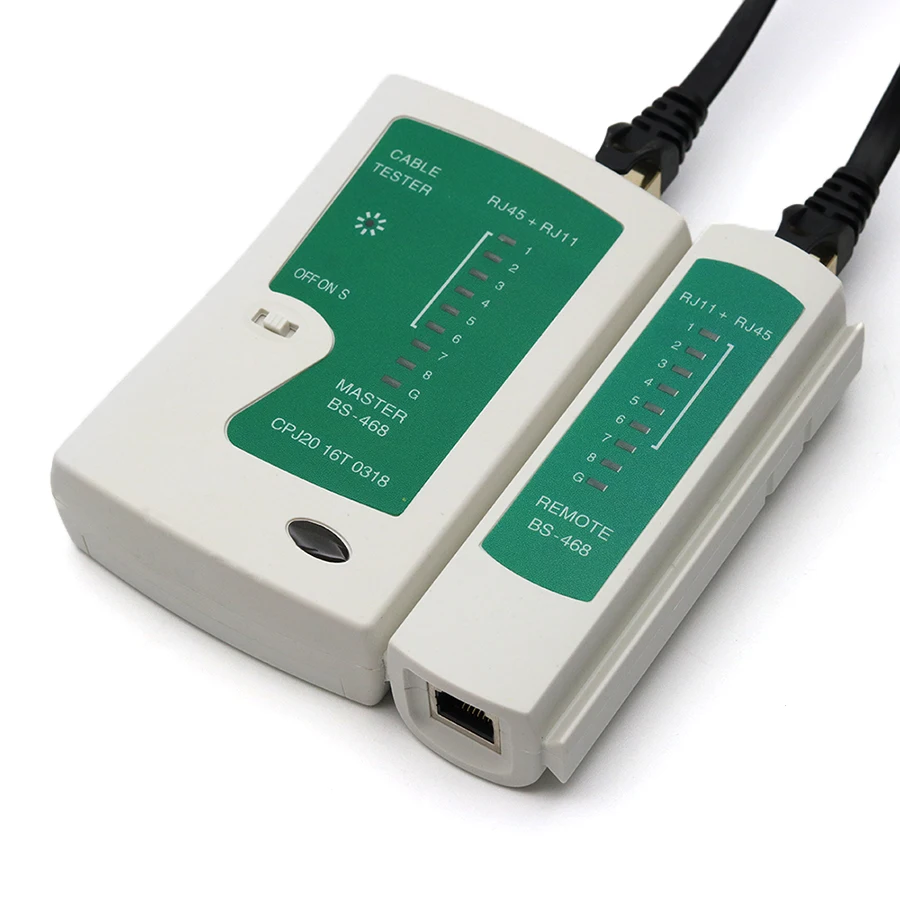Xintylink Mạng Rj45 Bút Thử Dụng Cụ Dây RJ11 Rj12 Đường Dây Điện Thoại 8p8c 6p4c Rg45 Cáp Dù Chính Từ Xa Nối Tiếp Thử Nghiệm Rj 45
