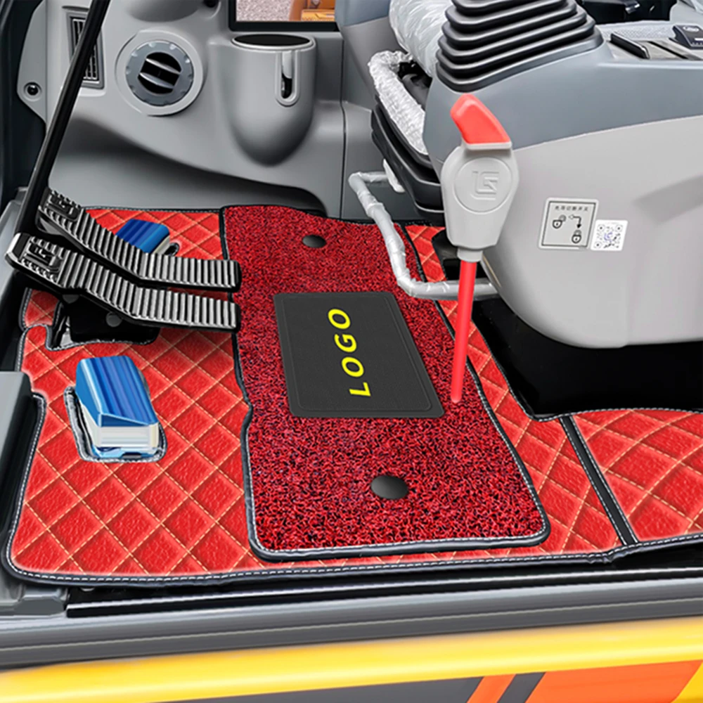 

For Excavator Liugong foot pad LG220 225 906 907 908 915 936C Cab non-slip carpet anti-dirty pad