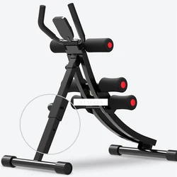 DDS-650 Household Small Handrail Exercise Abdominal Fitness Equipment  Vertical Abdomen Machine Waist Ab Roller Abdominal Train