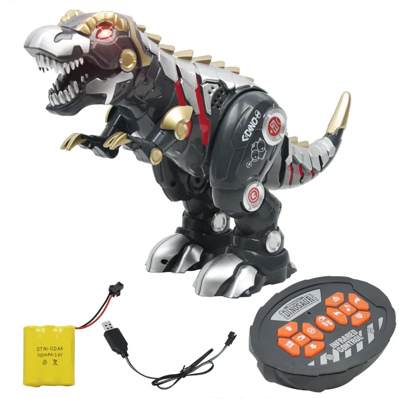 Rc dinosaurier kinder spielzeug licht musik intelligente Roboter dinosaurio Tyrannosaurus mechanische war drache tier dinosaurio Roboter spielzeug