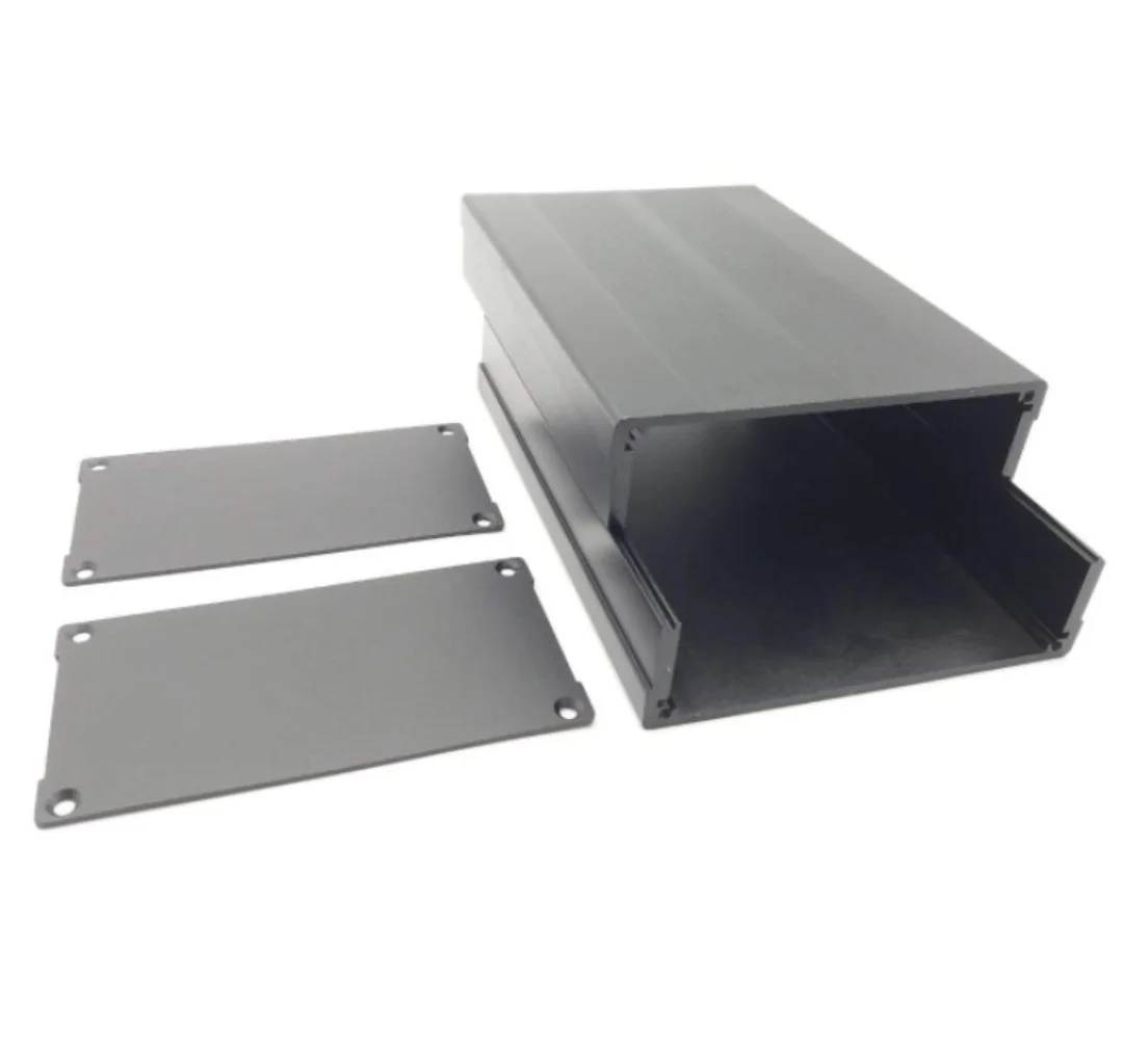 1  Set 150x105x55mm DIY Aluminum Enclosure Case Electronic Project PCB Instrument Box