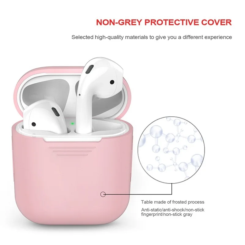 حافظة فاخرة من السيليكون لأجهزة Airpods Airpod Pro 2 1 غطاء حماية لاسلكي من السيليكون لأجهزة Apple Air Pods Pod 2 1 Pro Coque Fundas