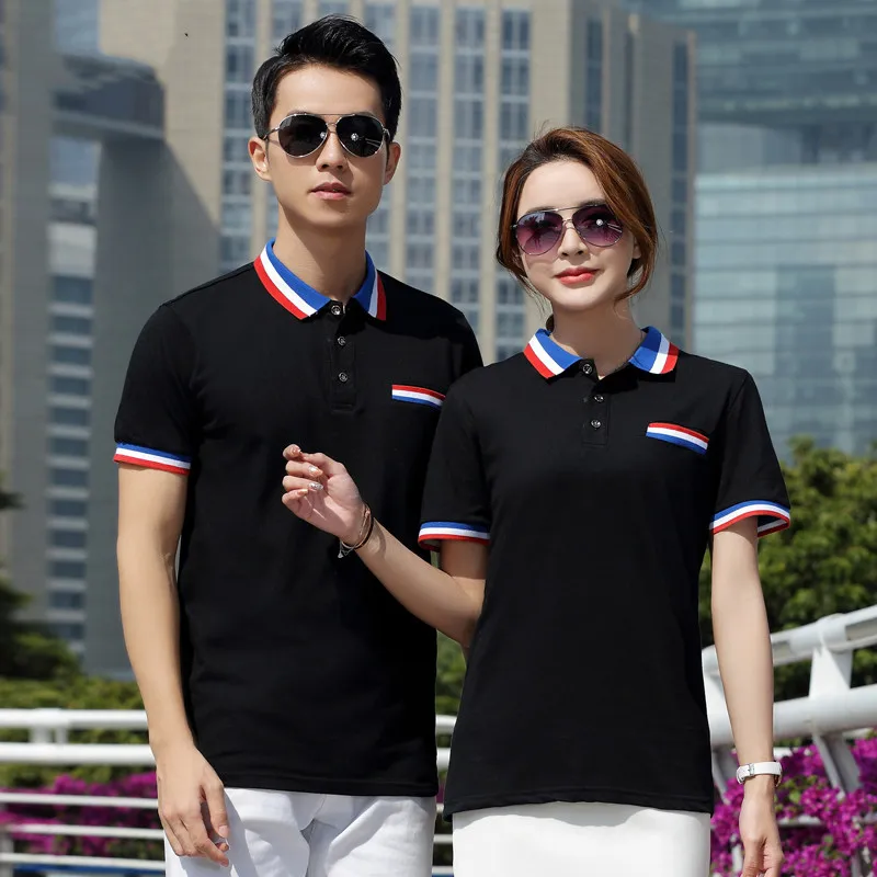 Big Size 3xl New Men\'s Polo Shirt Casual Short Sleeve Smart Plain Casual Black White Tee Shirt Mens Clothing Camisas Polo Hombre