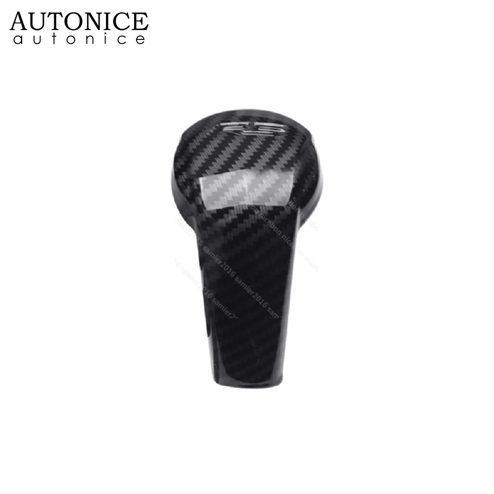 Carbon Fiber Color ABS Gear Shift Knob Cover trim fit For Mazda 3 Mazda 6 Mazda2 CX5 CX3 CX8 CX9 CX-3 CX-5 CX-8 CX-9 2014-2018