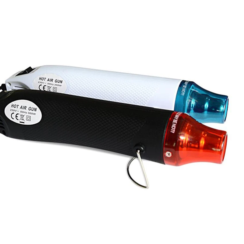 220V 300W Không Khí Nóng Súng Vòi Phun, súng Bắn Nhiệt Cao Su Tem Hướng Dẫn Sử Dụng Định Hình Nhiệt Dụng Cụ Chế Biến Gốm Tự Làm Nhiệt Màng Co