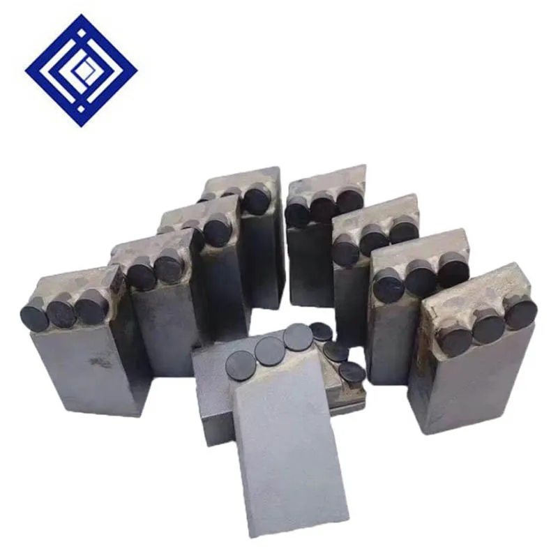 PDC Diamond Compact Cutter Head Combination Reaming Drill Bits of Segments Welding Materials Welding of Segment Plates