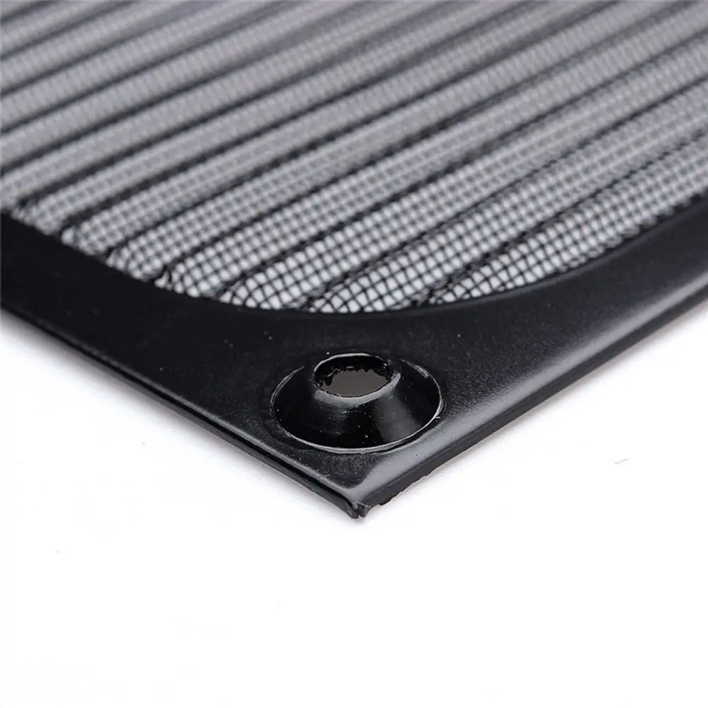 12CM Computer Fan Cooling Dustproof Dust Filter Shield Case Cleaner PC Protector Grill Guard Aluminum Fan Dust-Proof Net Cover