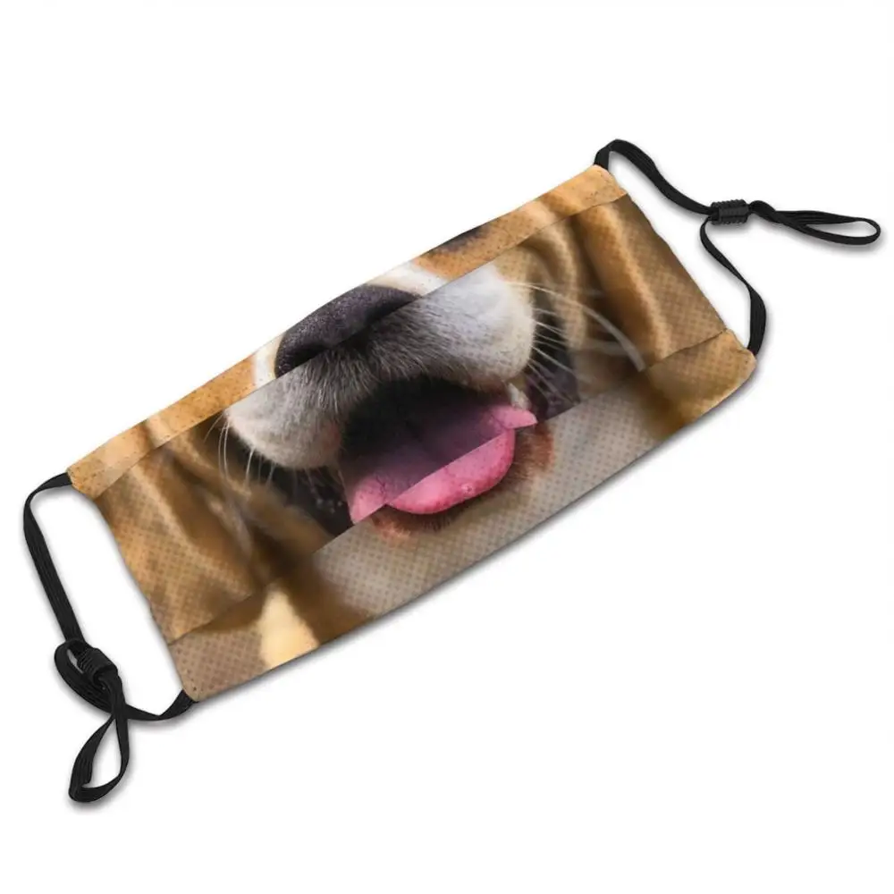 Hond Gezicht Dier Masker #2 Masker Volwassen Kind Wasbare Pm2.5 Filter Logo Creativiteit Hond Hond Hoofd Hond Gezicht Hond doggie Animal Tong