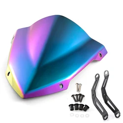 Motorcycle Sports Touring Front WindScreen Windshield Viser Visor Wind Deflector Fits For YAMAHA MT25 MT03 2020 2021 MT-25 MT-03