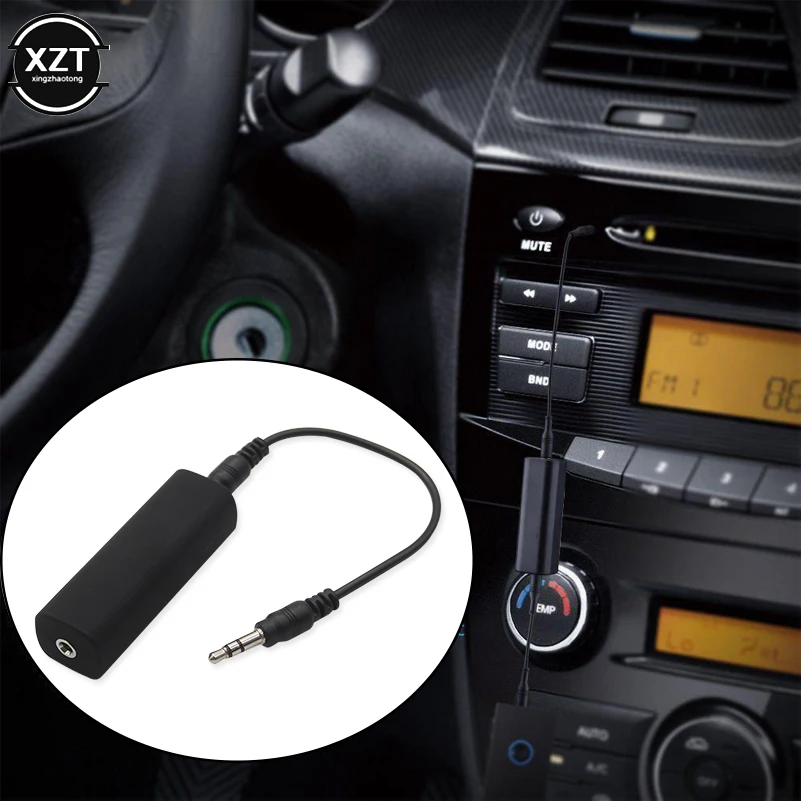 Aislador de ruido de bucle de tierra, accesorios seguros antiinterferencias, sonido claro, Audio auxiliar para coche con Cable de 3,5 mm, estéreo portátil para el hogar