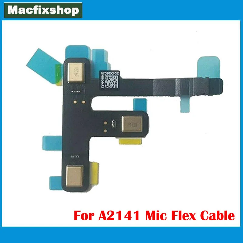 Cable flexible de línea de micrófono A2141 genuino de 16 ", 02425-A, año 2019 para Macbook Pro Retina A2141, reemplazo de Cable flexible de micrófono