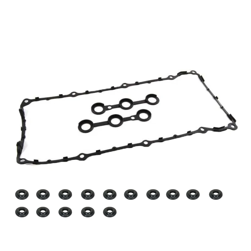 

New Valve Cover Gasket+15 Grommets for BMW E36 E34 320I 520I 525I M50 M52B Engine 11129070530 11120034106