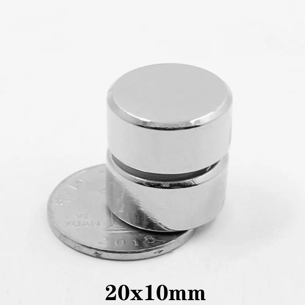 20x10 Powerful Magnets 20mmx10mm Permanent Round Magnet 20x10mm Neodymium Magnetic Super Strong Magnet 20*10