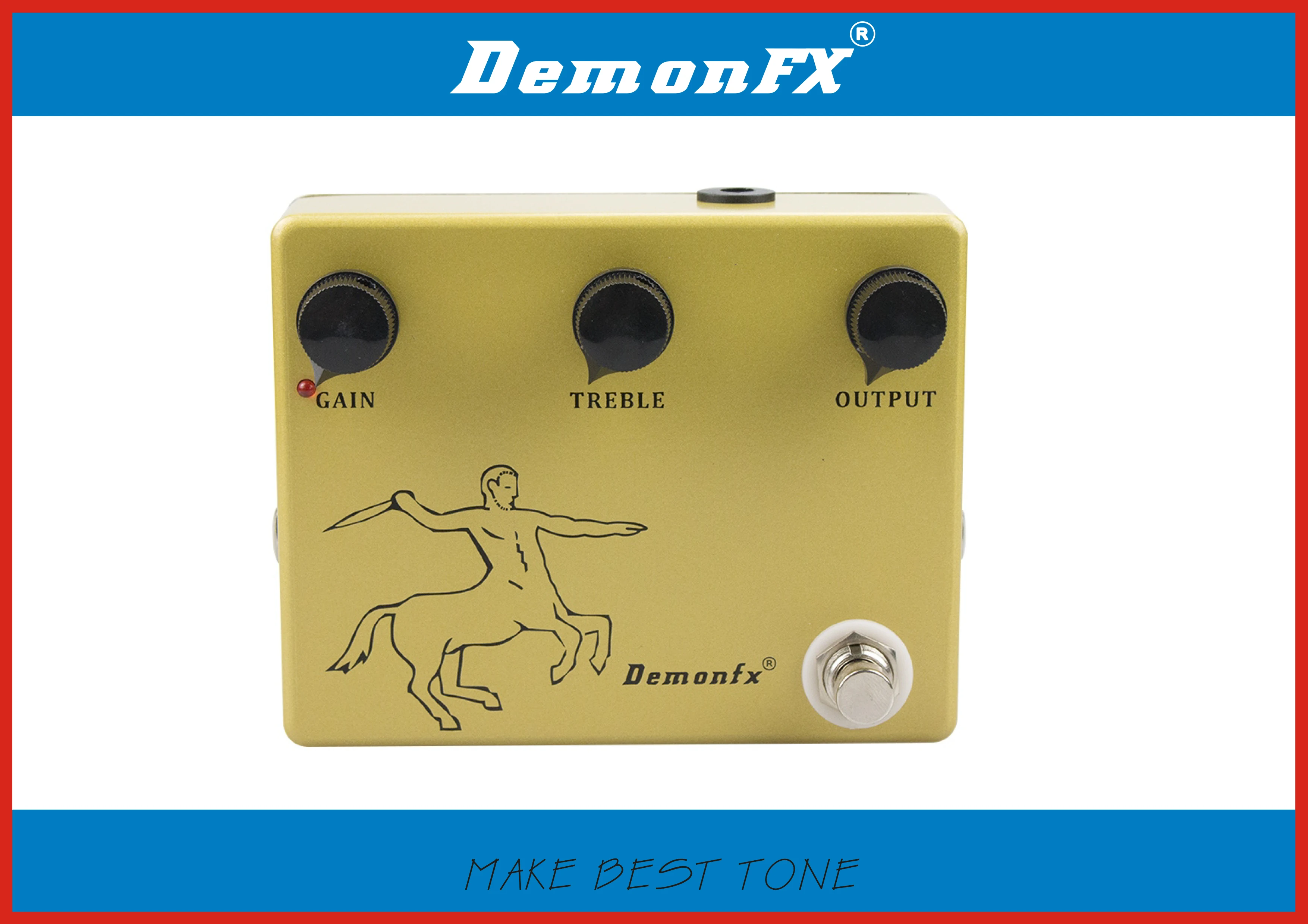 Handgemachte Gitarre Effekt Pedal Professionelle Overdrive-Demonfx K-C Overdrive