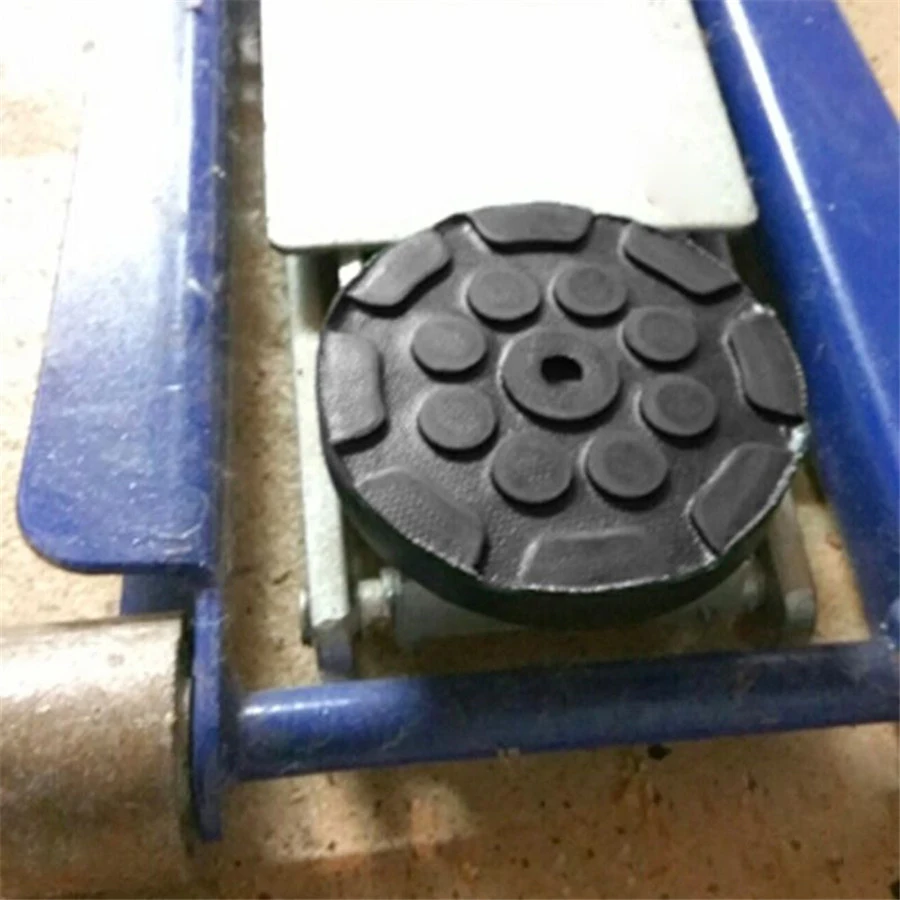 4 قطعة الثقيلة 122 مللي متر رافعة سيارات الذراع منصات المطاط السيارات الصلبة منصة رافعة الذراع منصات القرص جولة