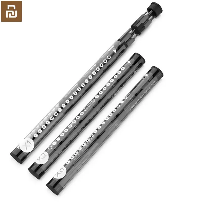 Original  Wowstick Electric Screwdriver X1/X2/X3 56pcs Multi-purpose 4mm S2 Steel Screwdriver Screw Bits Set for xiaomi Mi Mijia